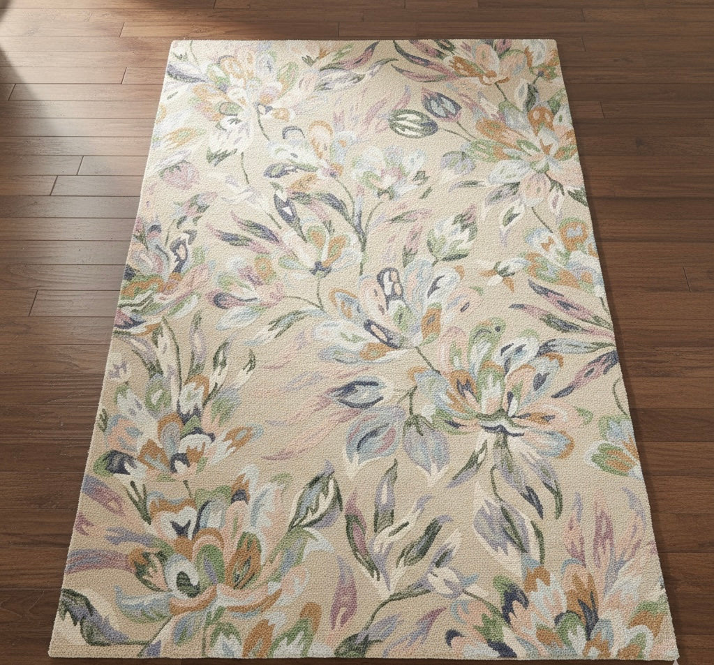 Serene Botanical Handtufted Rugs