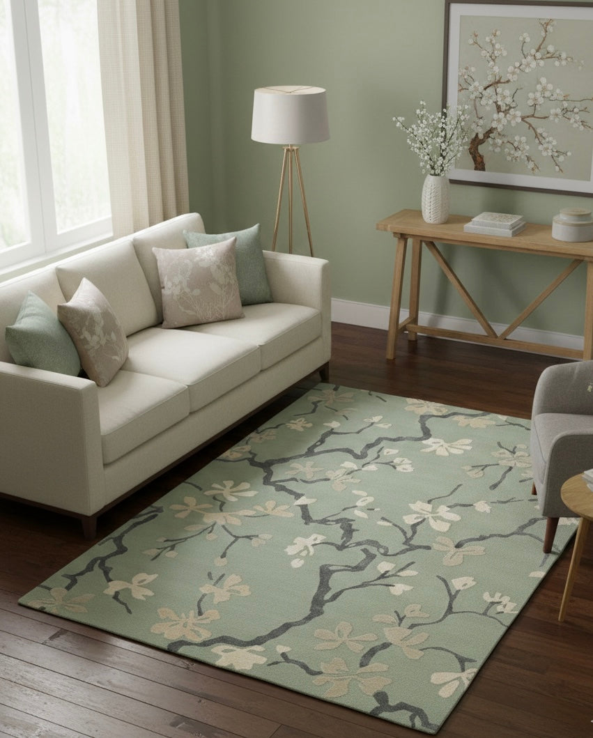 Ethereal Floral Tufted Rugs