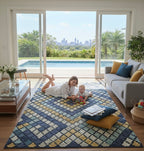 The Pixelated Petal Handtufted Rugs