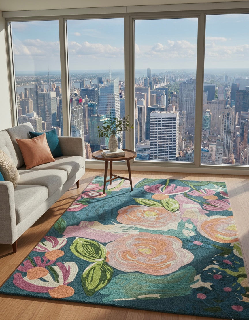The Painted Garden Handtufted Rugs