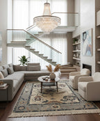 Traditional Style Hand-Knotted Rug