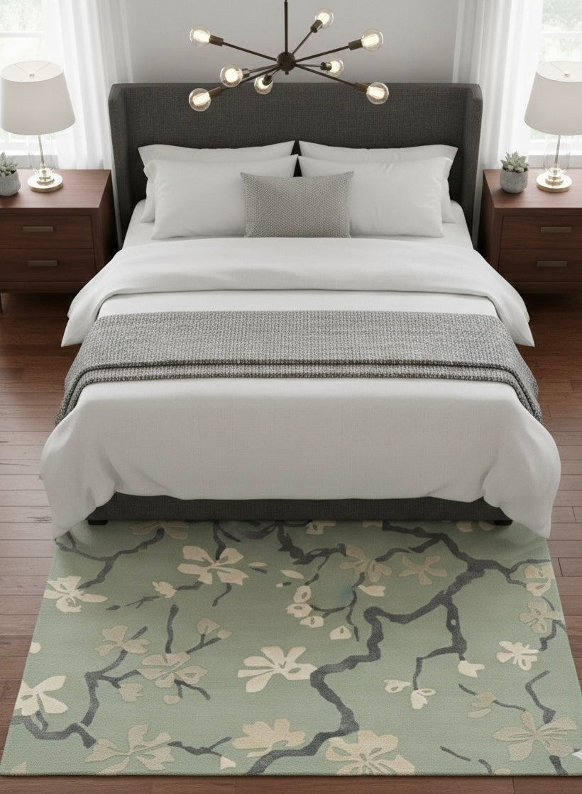 Ethereal Floral Tufted Rugs