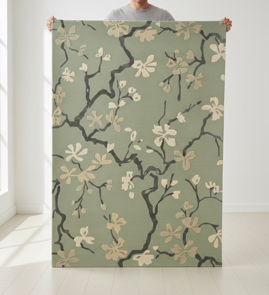 Ethereal Floral Tufted Rugs