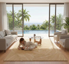 Golden Frond Sculpted HandTufted Rugs