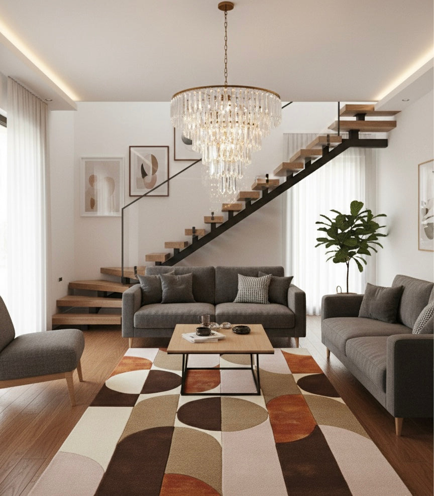 Earthbound Geometry Handtufted Rugs
