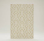 Sculpted Cream 3D Pattern Handtufted Rugs
