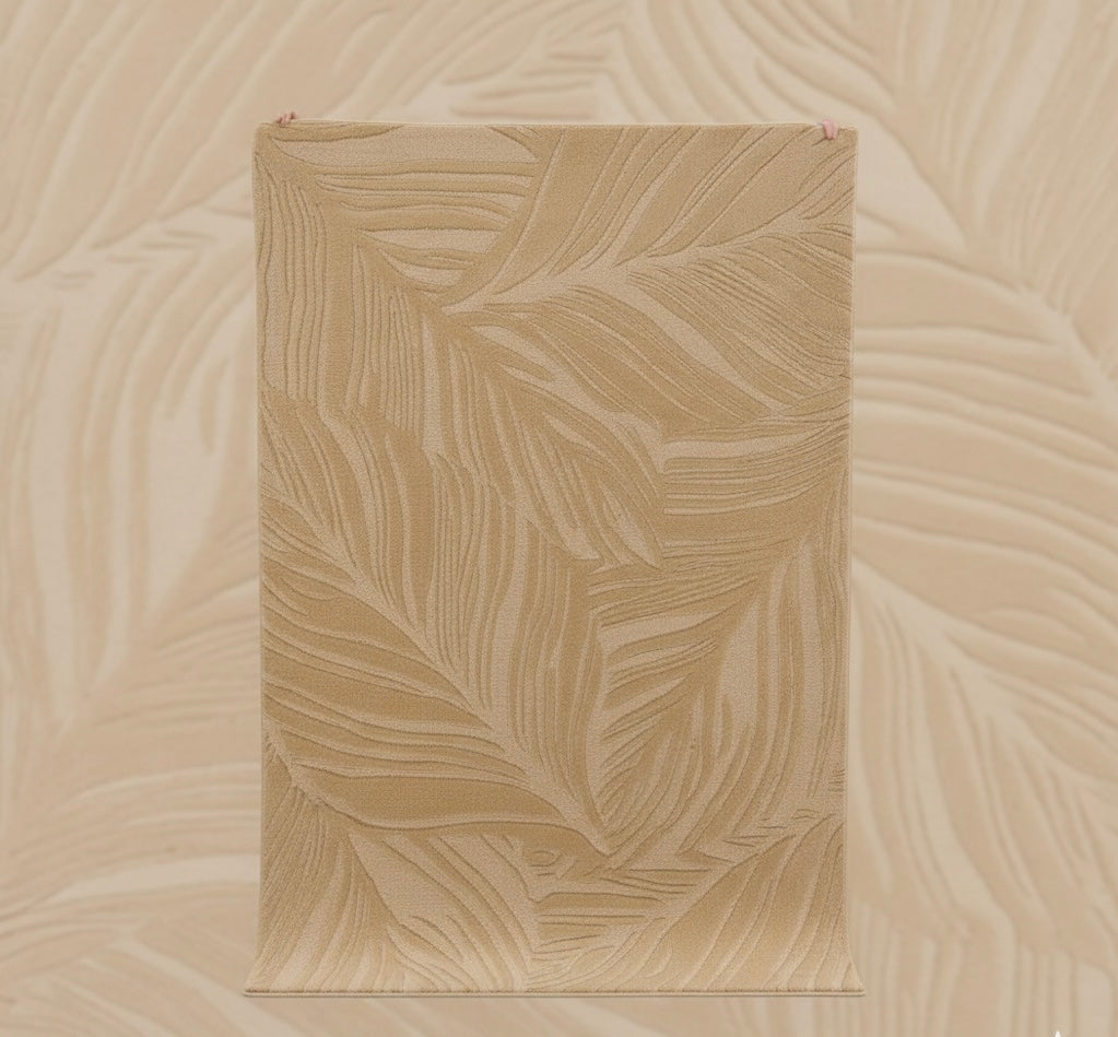 Golden Frond Sculpted HandTufted Rugs