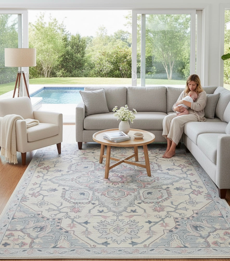 Serene Pastel Handtufted Rugs