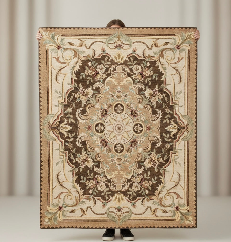 The Victorian Medallion Handtufted Rugs