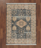 Antique Medallion Distressed Handknotted Rugs