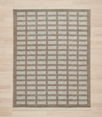 Minimalist Earth-Tone Accent Handknotted Rugs