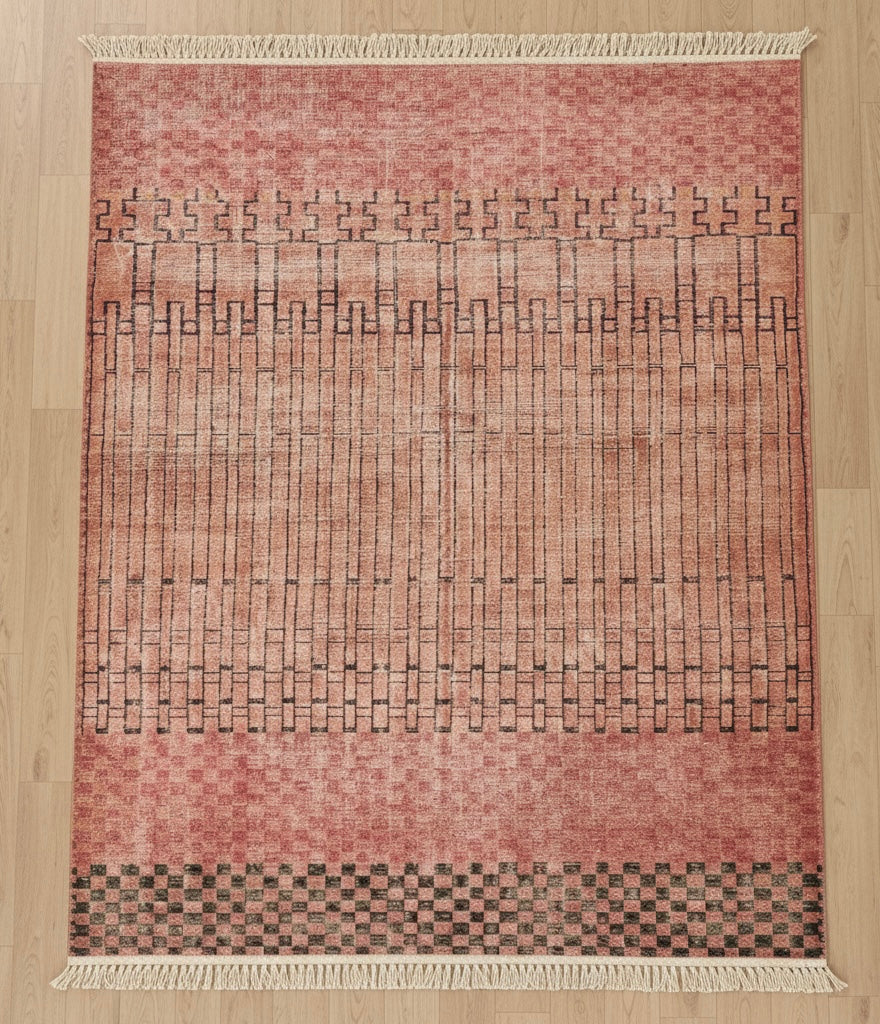 Linear Echoes Handknotted Rugs