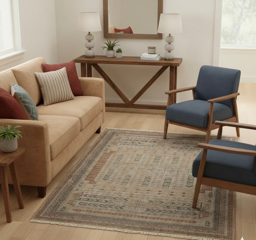 Vintage-Inspired Southwestern Handknotted Rugs