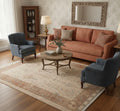 Earth-Toned Medallion Handknotted Rugs