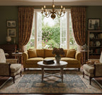 Antique Medallion Distressed Handknotted Rugs
