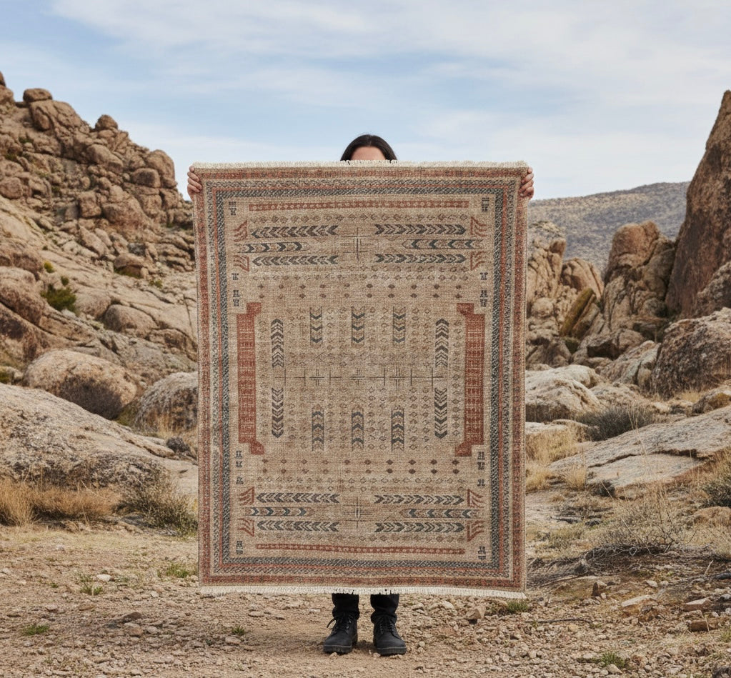 Vintage-Inspired Southwestern Handknotted Rugs