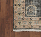 Antique Medallion Distressed Handknotted Rugs