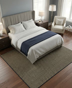 Charcoal Labyrinth HandTufted Rugs
