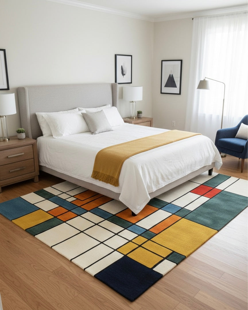 The Gridlock Handtufted Rugs
