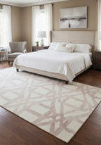 Watercolor Geometric Handtufted Rugs