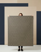 Charcoal Labyrinth HandTufted Rugs