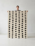 Monochrome Pebble Ivory HandTufted Rugs