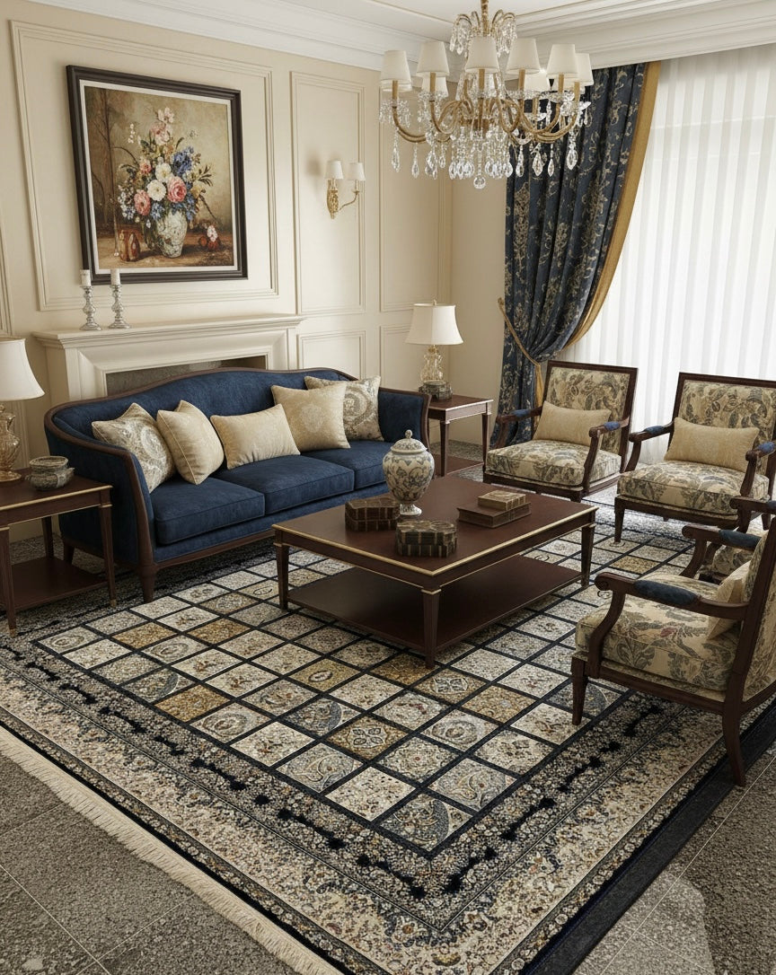 The Persian Grid Irani Rugs