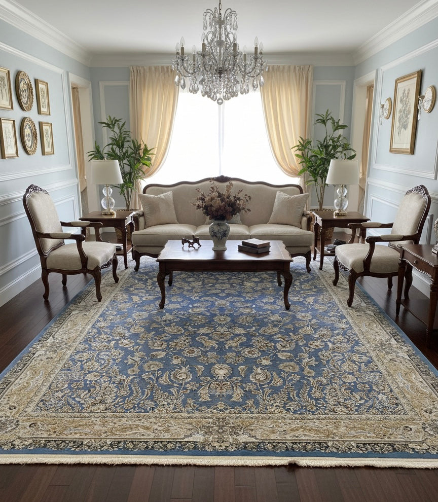Royal Persian Blue Irani Rugs