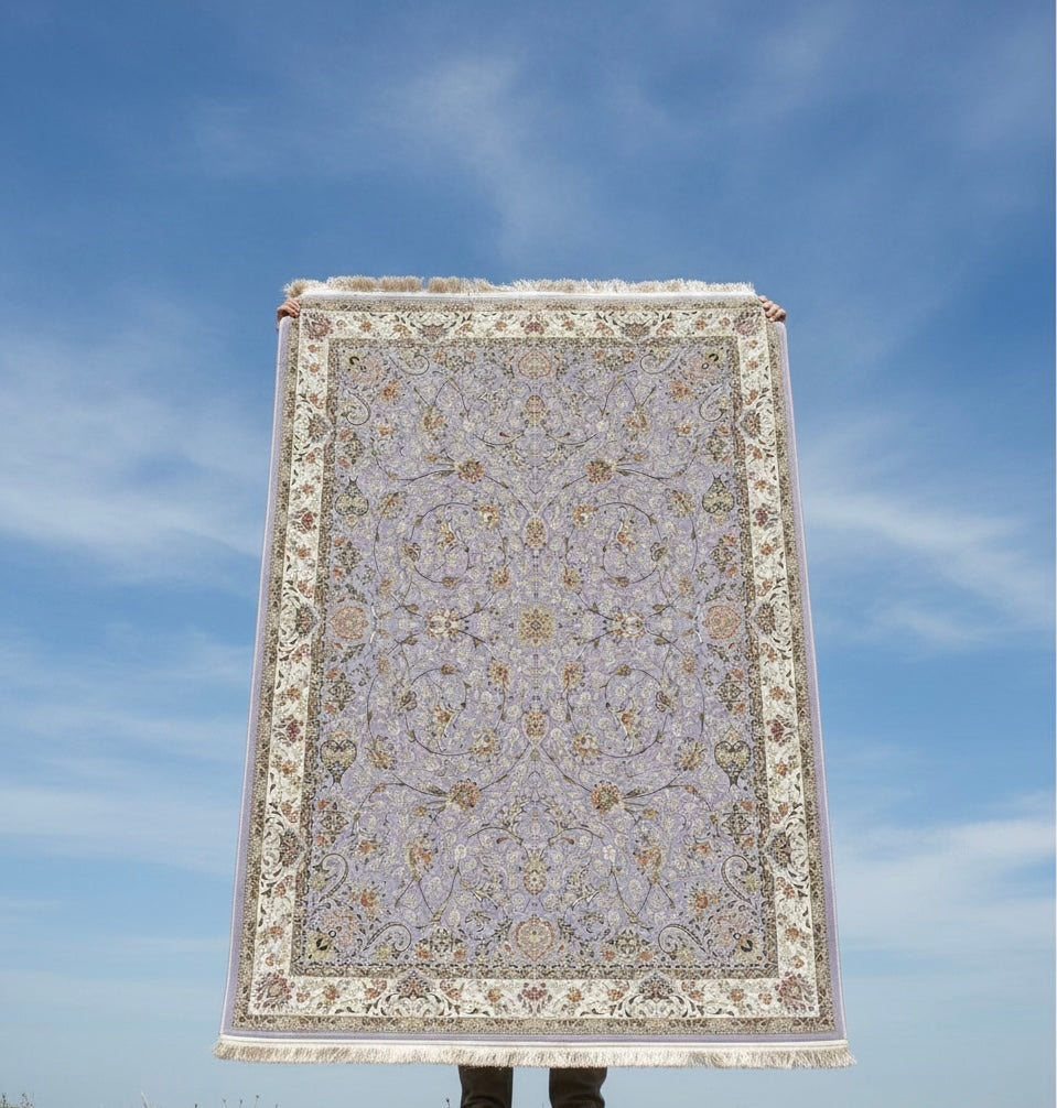 Classic Lavender Medallion Irani Rugs