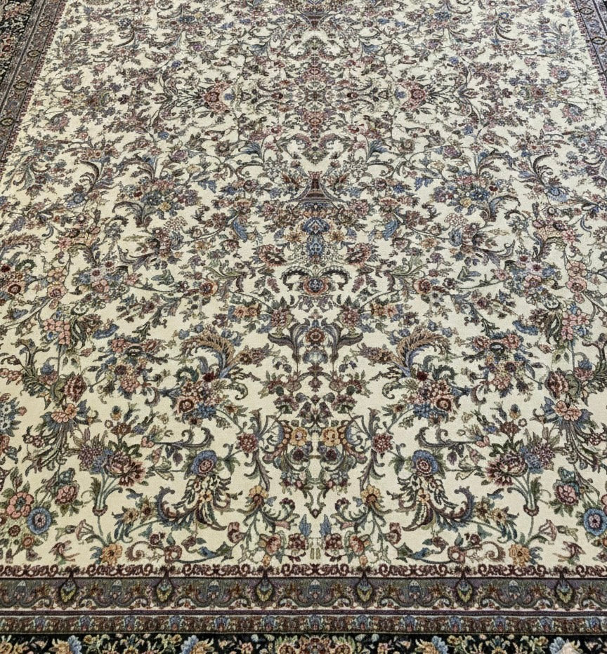 Ornate Isfahan Irani Rugs
