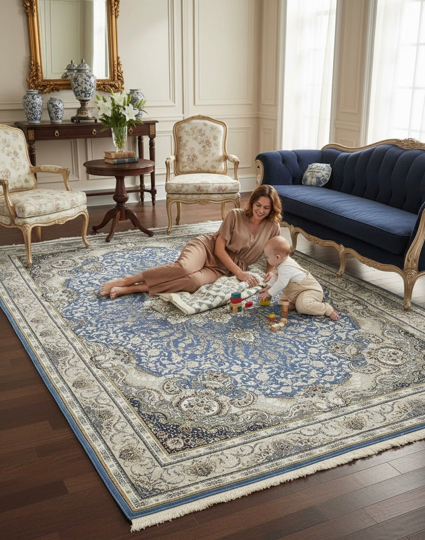 Royal Blue Irani Rugs