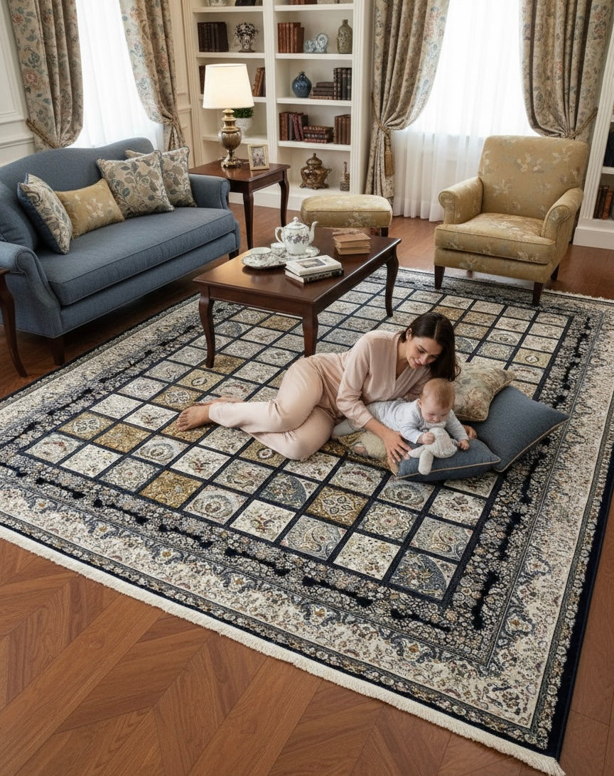 The Persian Grid Irani Rugs