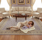 Lavender Silk Irani Rugs