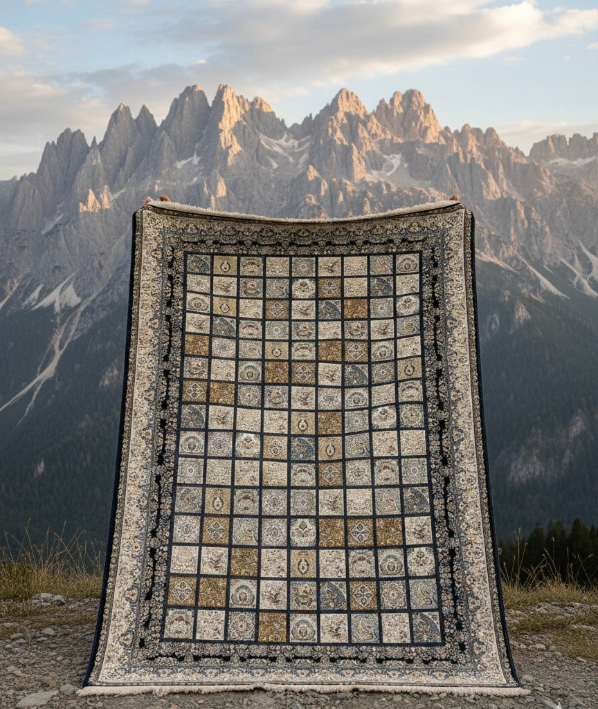 The Persian Grid Irani Rugs