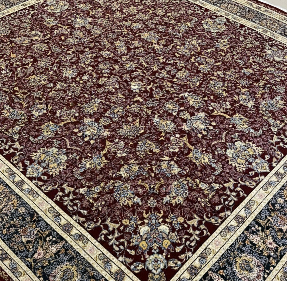 Vintage-Style Floral Irani Rugs
