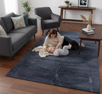 Storm Grey Super Soft Rabbit Fur