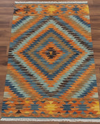 The Mesa Diamond Kilim Rug