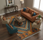 The Mesa Diamond Kilim Rug