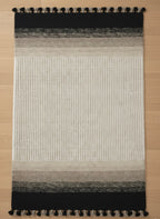 Shadow Stripe Dhurrie Rugs