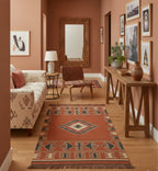 Southwestern Geometric Kilim Rug