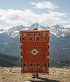 Southwestern Geometric Kilim Rug