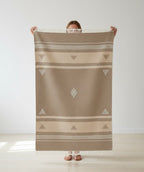 Diamond beige kilim