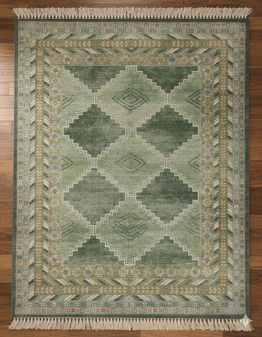 Emerald Diamond Handknotted Rugs