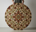 Floral Mandala Circular Rug