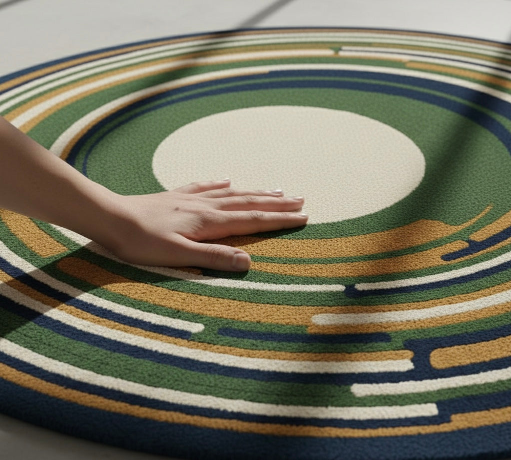 Orbiting Rings Round Rugs