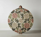 Vintage Rose Hand-Tufted Round Rug