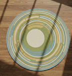 Lichen Ring Path Round Rugs