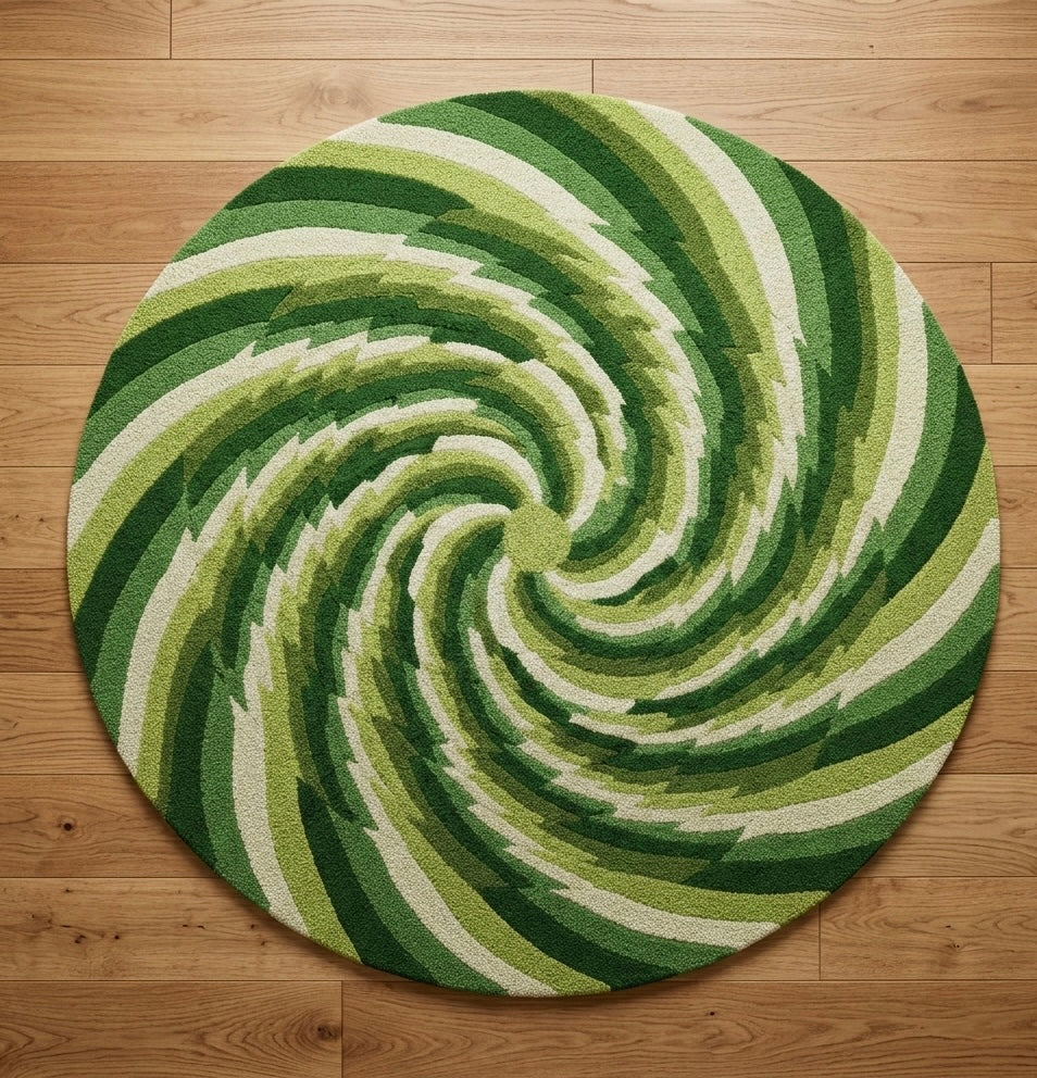 The Forest’s Eye Round Rugs
