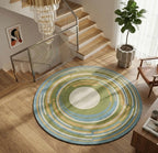 Lichen Ring Path Round Rugs