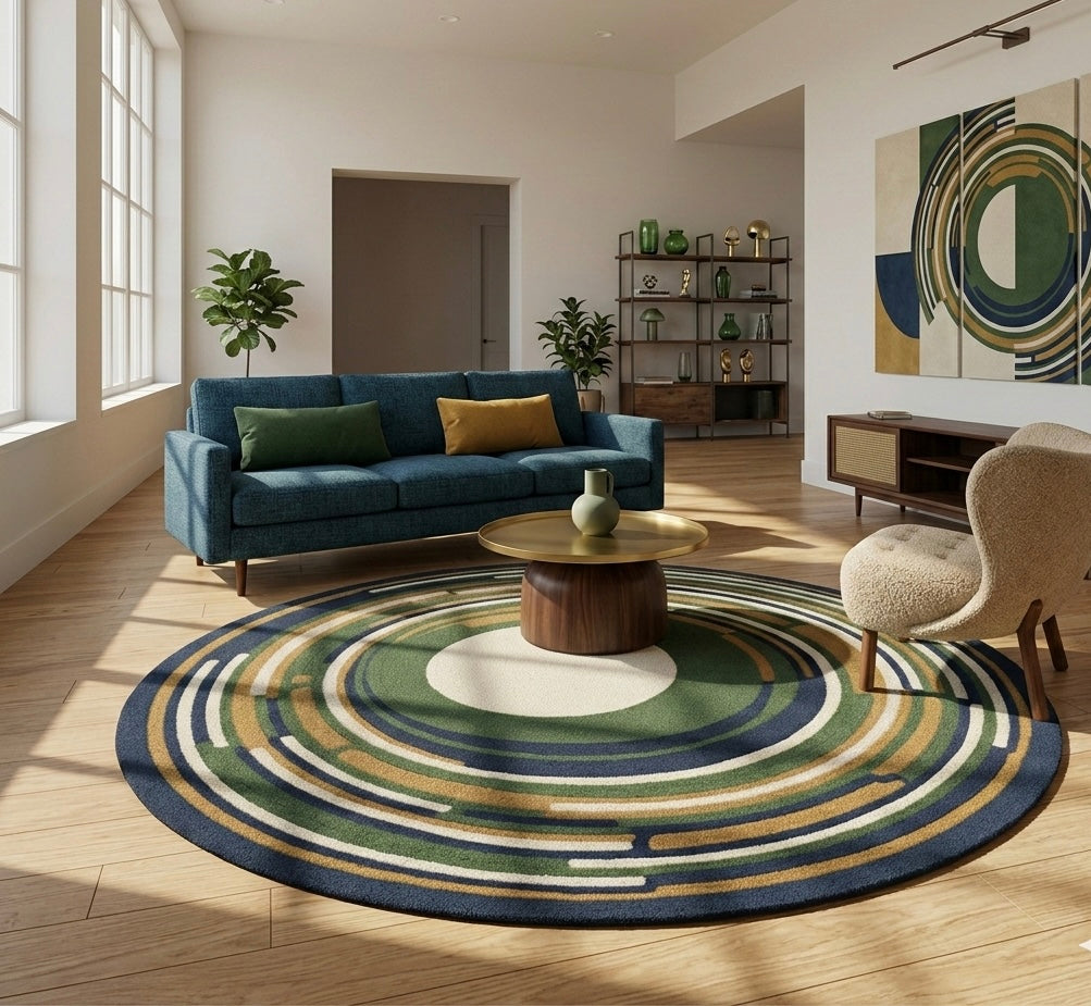 Orbiting Rings Round Rugs